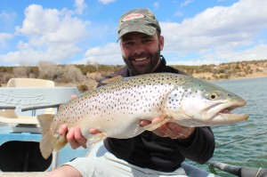 Utah trophy brown trout